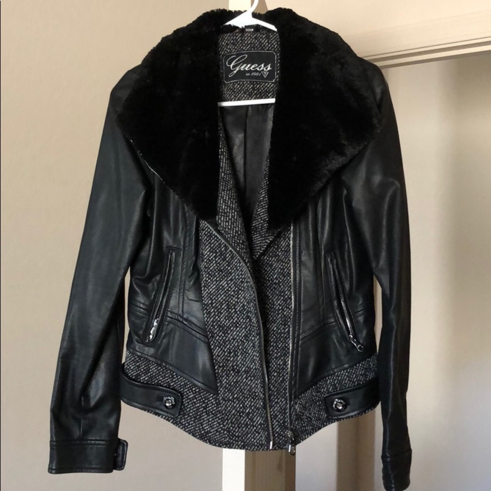 Leather jacket